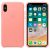 Чехол для iPhone Apple iPhone X Leather Case Soft Pink